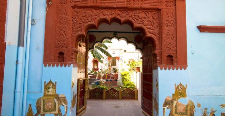 Krishna Prakash Heritage Haveli Джодхпур Экстерьер фото